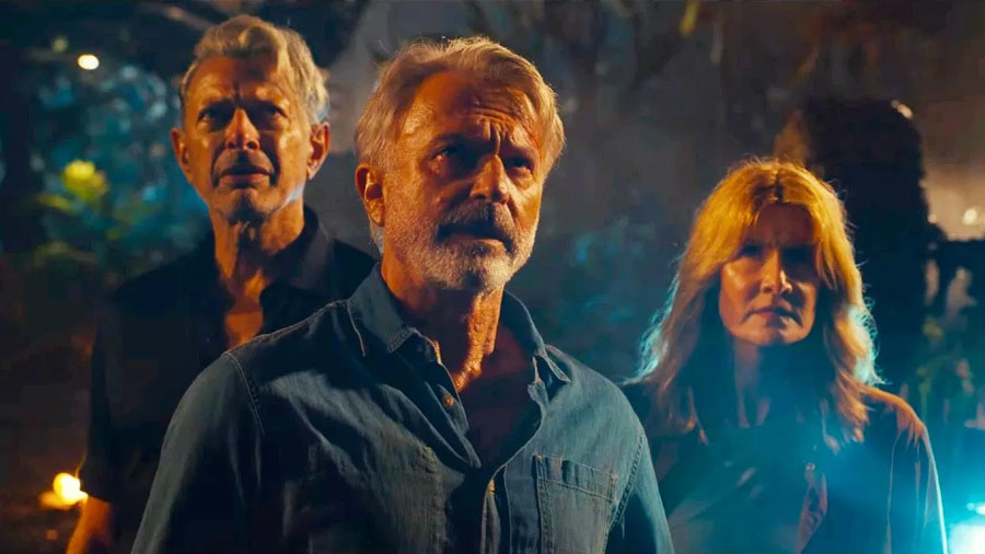 Jurassic World: Domínio ganha primeiro trailer oficial com a presença do trio original de Jurassic Park