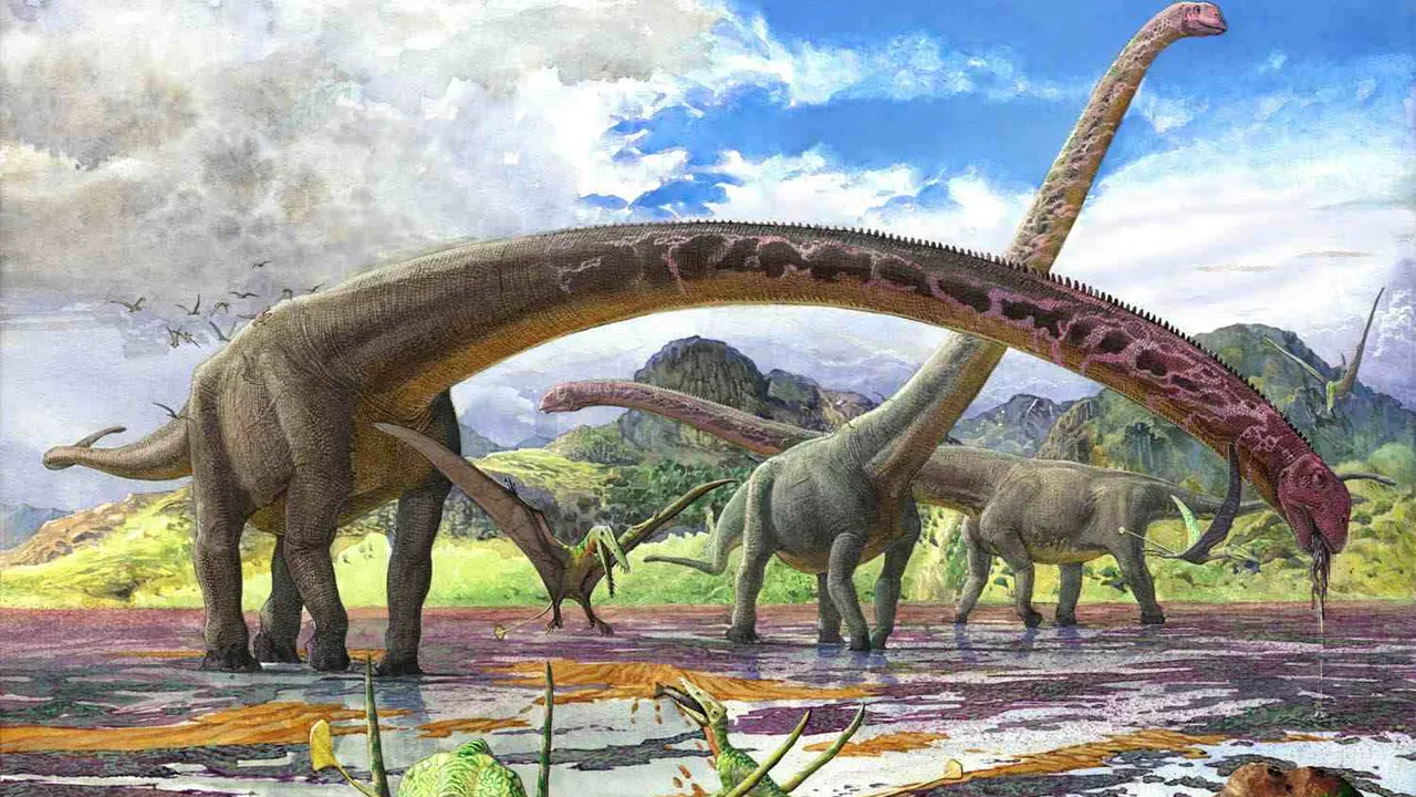 Pesquisadores descobrem novo dinossauro com pescoço de 15 metros