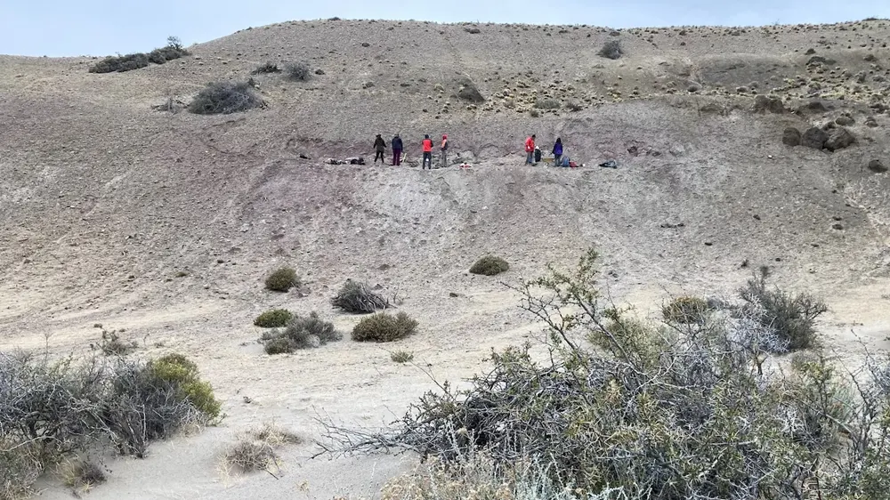 sítio Cañadón Tomás