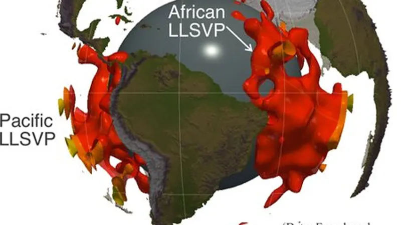 grandes províncias de baixa velocidade