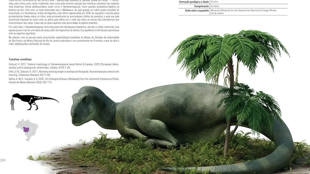 Nova versão do livro ‘Novo guia completo dos dinossauros do Brasil’ é lançada oficialmente