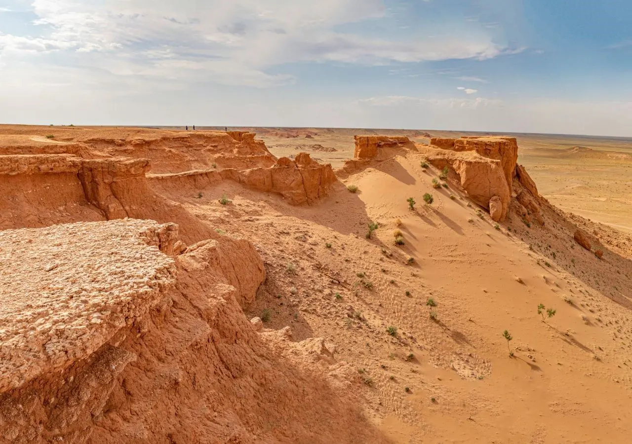 Deserto de Gobi, na Mongólia, há cerca de 66 milhões de anos